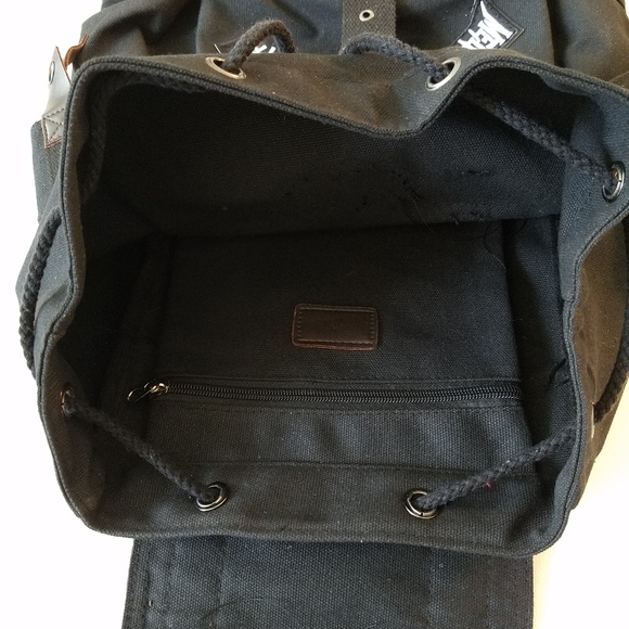 Concert bag, Heavy metal black backpack, skull - Picture 3 of 9